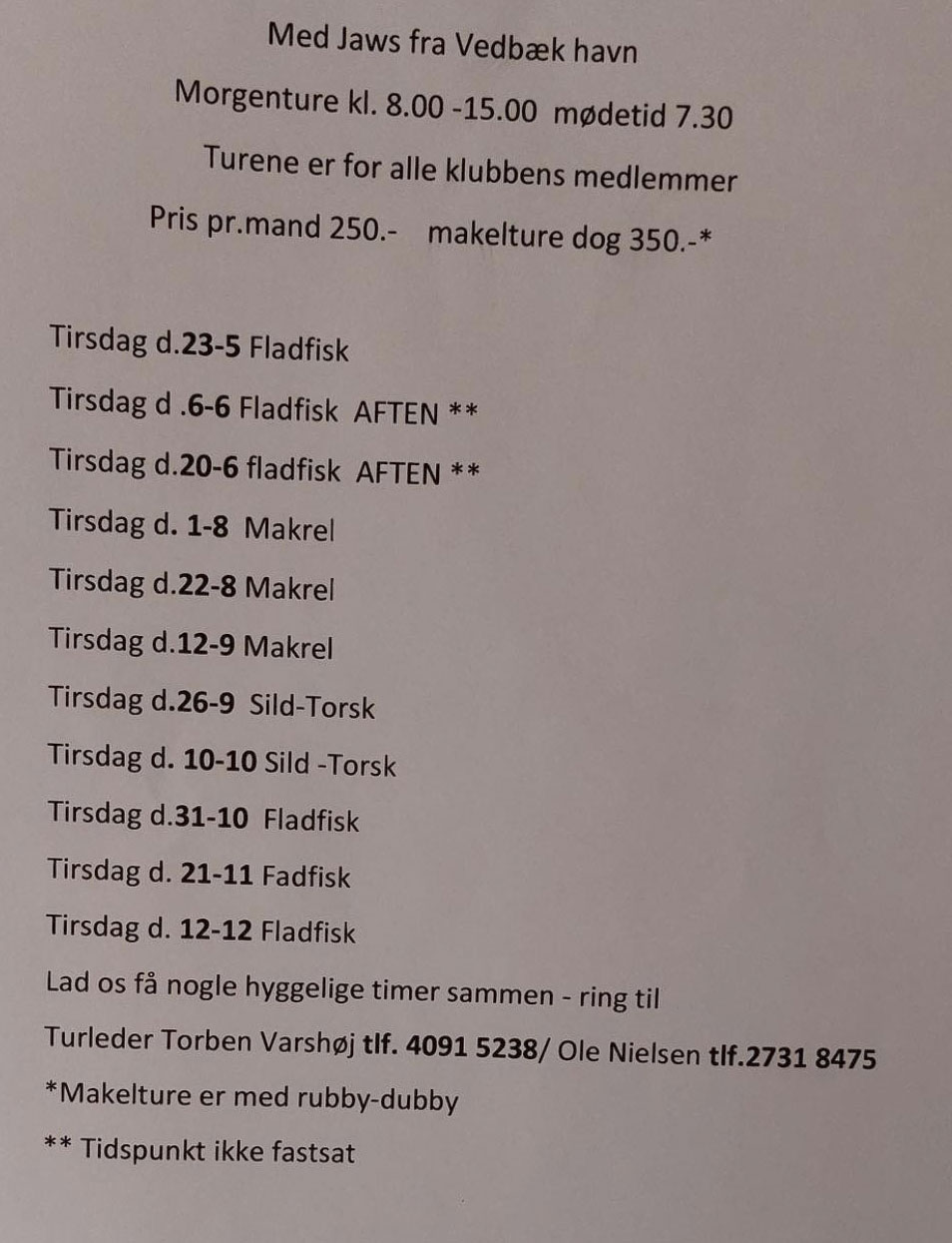 Turproggram pensionister